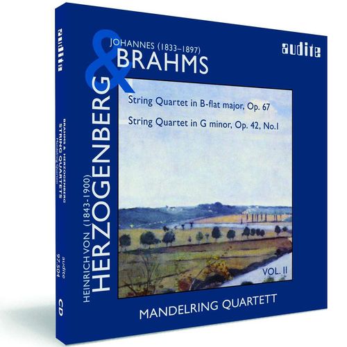 Brahms Streichquartett op.67 MANDELRING QUARTETT Audite CD