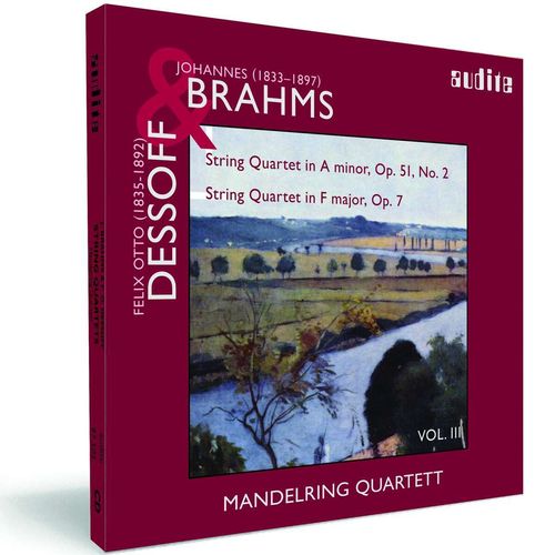 Brahms Streichquartett op.51,2 MANDELRING QUARTETT Audite CD