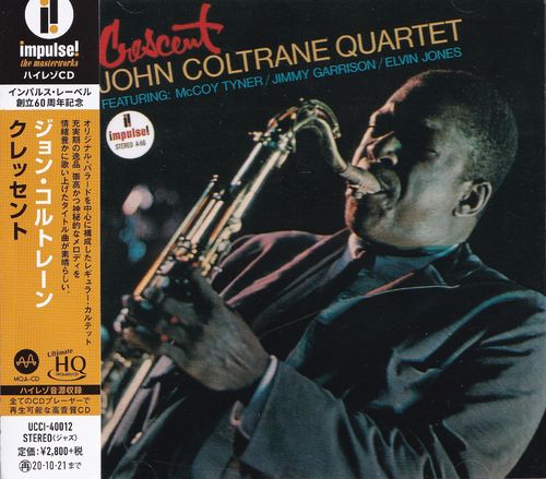 John Coltrane Quartet Crescent Impulse UHQ MQA CD UCCI 40012