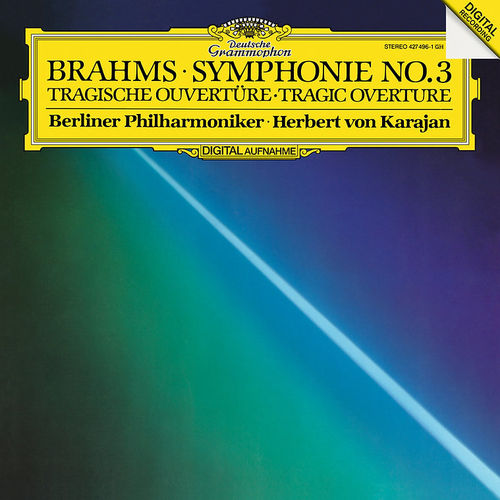 Brahms Symphonie No.3 Karajan DG Analogphonic LP 427496-1