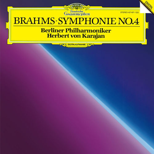 Brahms Symphonie No.4 Karajan DG Analogphonic LP 427497-1