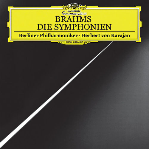 Brahms The Symphonies Karajan DG Analogphonic 4 LP Box