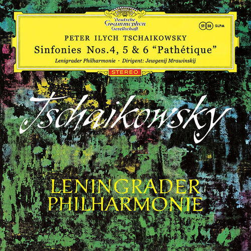 Tchaikovsky Symphonies 4 5 & 6 MRAVINSKY DG Analogphonic 3LP