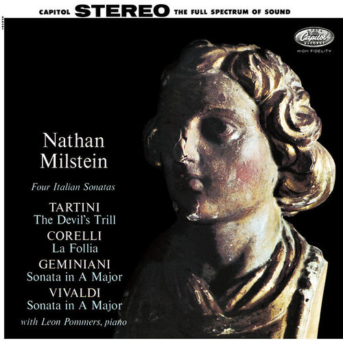 Nathan Milstein Four Italian Sonatas Capitol Analogphonic LP