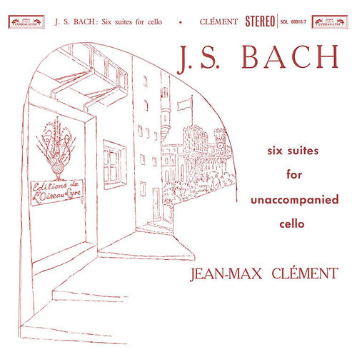 Bach 6 Suites for Violoncello solo Clement Analogphonic 2LP