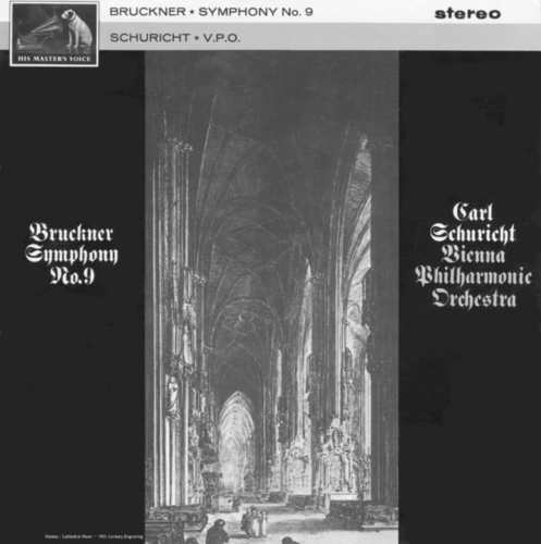 Bruckner Symphony No.9 Schuricht EMI Testament LP ASD 493