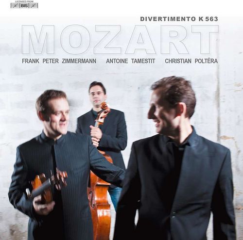 Mozart Divertimento K.563 Trio Frank Peter Zimmermann BIS LP