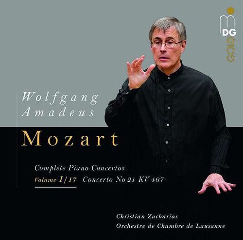 Mozart Piano Concerto No.21 Christian Zacharias MDG 180g LP