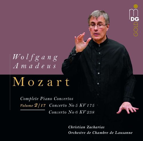 Mozart Piano Concertos 5 & 6 Christian Zacharias MDG 180g LP