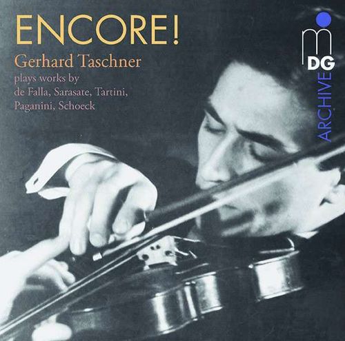 Gerhard Taschner Encore! Violin Recital MDG LP