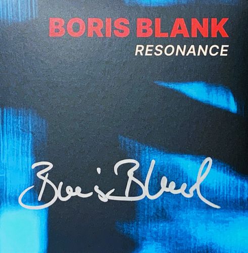 SIGNED Boris Blank Resonance Pure Audio Blu-ray + CD